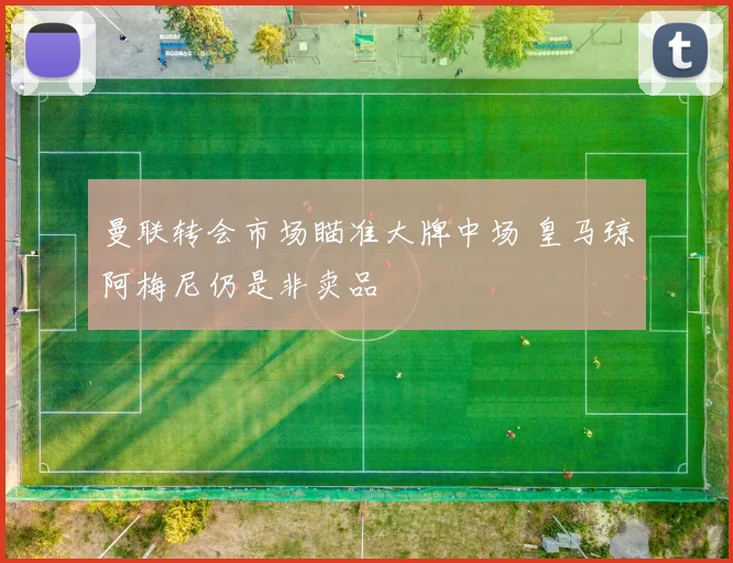 曼联转会市场瞄准大牌中场 皇马琼阿梅尼仍是非卖品